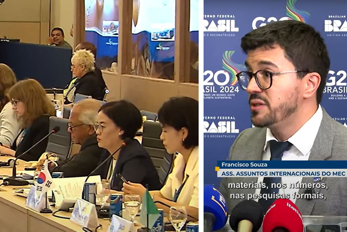 O que aconteceu durante o evento G20 na Educação?