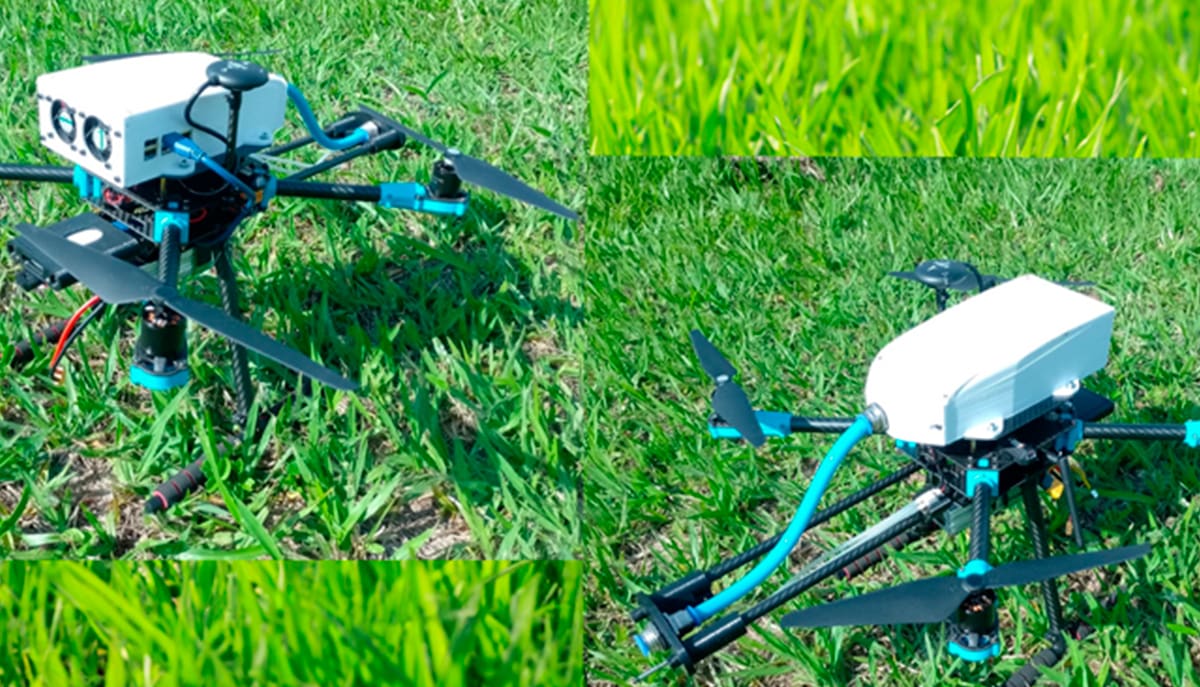 Drones equipados com sensores inovadores monitoram gases do efeito estufa em áreas ambientais estratégicas